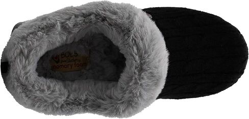 Skechers Women's Keepsakes Ice Angel Sneaker | Casual slipper, Memory Foam footbed, Soft sweater knit upper, Faux-Fur Lining, Flexible indoor and outdoor outsole in Saudi Arabia
