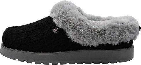 Skechers Women's Keepsakes Ice Angel Sneaker | Casual slipper, Memory Foam footbed, Soft sweater knit upper, Faux-Fur Lining, Flexible indoor and outdoor outsole in Saudi Arabia