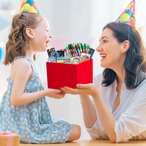 500 Pieces Happy Birthday Gifts Set:100 Pcs Happy Birthday Rubber Bracelets,100 Pcs Happy Birthday Pencils,100 Pcs Happy Birthday Bookmarks and 200 Pcs Happy Birthday Badge Stickers (Style--2) in Saudi Arabia