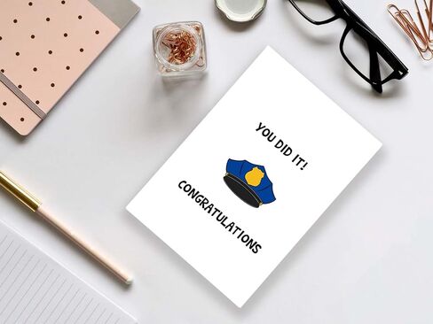 بطاقة تهنئة التخرج لرجال الإطفاء، بطاقة تهنئة فريدة من نوعها للكلية لطالب زميل الدراسة في أكاديمية النار in Kuwait