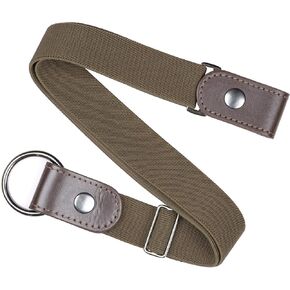 No Buckle Stretch Belt for Women - No Bulge, No Hassle, Comfortable & Adjustable Elastic Belt for Women XS to XXL