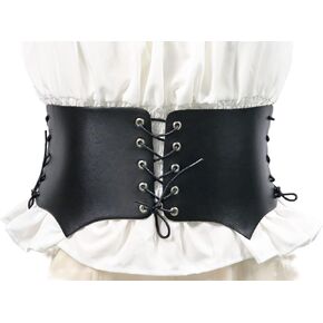 حزام مشد عصر النهضة من PROCOS، حزام خصر من الجلد بأربطة من القرون الوسطى in Kuwait