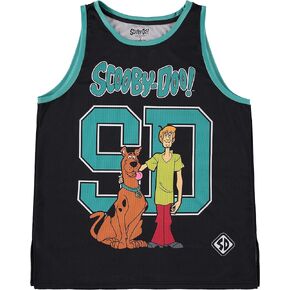 Scooby-Doo Mens Throwback Shirt, Shaggy, Velma Tee - Throwback Classic T-Shirt