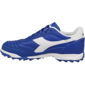 Diadora Calcetto Youth Turf Soccer Shoes - Soft Leather, EVA Midsole, Rubber Outsole, Unisex