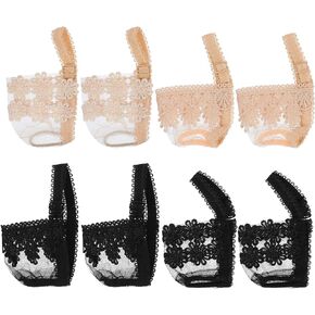 Healifty High Heel Pump Strap High Heel Shoe Straps High Heel Straps 4 Pairs Anti Slip Shoe Straps Detachable Shoelaces for Anti- Loose Shoelace Accessories Boot Laces High Heel Lace Strap