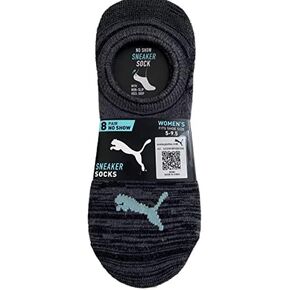 PUMA Women's 8 Pair No Show Sneaker Socks - 5-9.5 in Saudi Arabia
