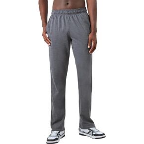 Champion mens Pants, Everyday Cotton, Lightweight Open-hem Lounge Pants for Men (Reg. Or Big & Tall)Track Pants
