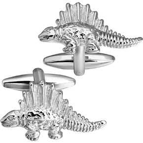 Stegosaurus Dinosaur Cufflinks For Men With Gift Box