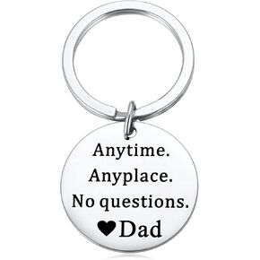 Funny Reminder Keychain for Teen New Driver Keyring Sweet 16 Gifts for Girl Boy Graduation Gift from Mom Dad to Son Daughter
