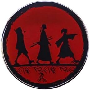 Samurai Champloo Mugen Sunset Anime Manga 1.1" Enamel Pin Badge