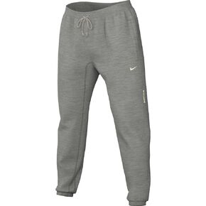Nike Men's Standard Issue Pants, Dk Grey Heather/Pale Ivory, Large