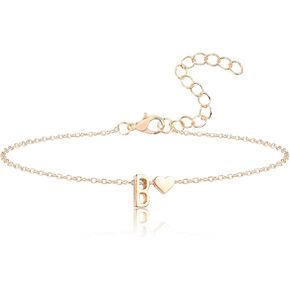 LitTown 14K الذهب الأولي أساور شخصية العصرية اسم ربط الأساور لطيف بسيط إلكتروني مجوهرات هدايا للنساء في سن المراهقة الفتيات الاطفال