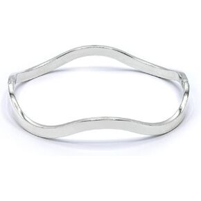 مارشال METAL Fashion Bangle سوار مطلي بالفضة مصقول للغاية