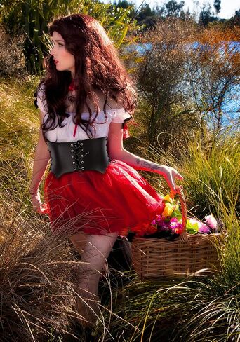 حزام مشد عصر النهضة من PROCOS، حزام خصر من الجلد بأربطة من القرون الوسطى in Kuwait