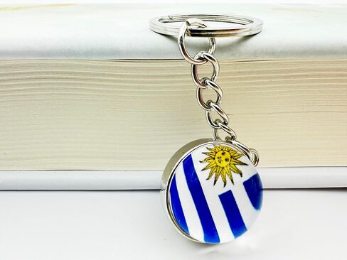 LLBFHH 3 Pcs South America Countries Flag Key Chain, Cool Keychain for Car Keys, Stainless Steel Keyrings & Keychains in Saudi Arabia