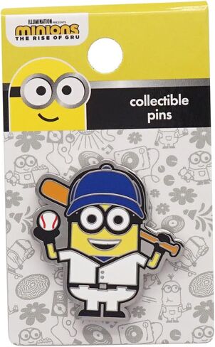 Universal Minions Dave Playing Baseball Enamel PIN in Saudi Arabia