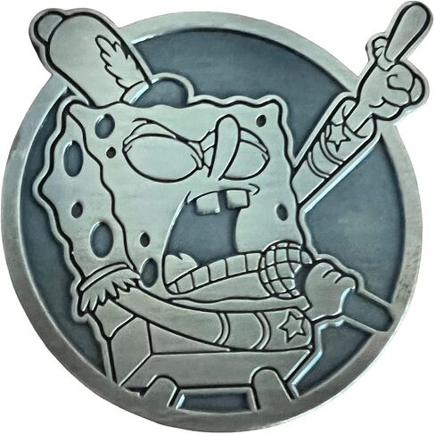 Zen Monkey Studios' Limited Edition Emblem - Sweet Victory SpongeBob Pin, Zinc, no gemstone in Saudi Arabia