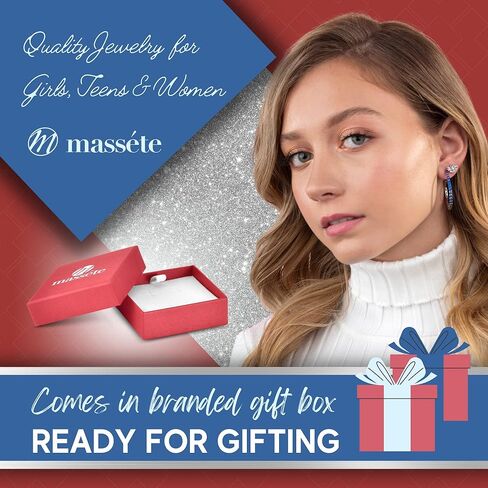 أقراط من الفضة الإسترليني محارة هوجي هوب مدببة صف مزدوج مقلد الماس الغضروف الأذن الكفة للآذان غير المثقوبة بمفصلات in Kuwait