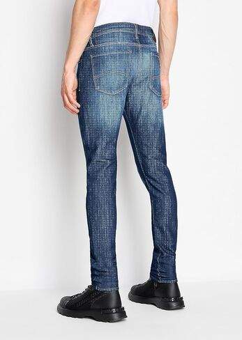 A｜X ARMANI EXCHANGE Men's J33 Super Skinny Comfort Fabric Stretch Denim in Saudi Arabia