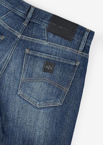 A｜X ARMANI EXCHANGE Men's J33 Super Skinny Comfort Fabric Stretch Denim in Saudi Arabia
