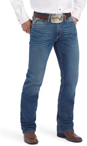ARIAT Men's M4 Relaxed Ramos Boot Jean, Cayman, 31L x 32W in Saudi Arabia