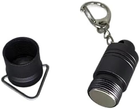 سلسلة مفاتيح مغناطيسية، مغناطيس قوي للامان، ادوات مغناطيسية لحمل مفاتيح الجيب كمكتشف للبراغي، مفتاح قفل خزانة الاطفال، مفتاح امان، مفتاح قفل ايقاف حماية، لون بندقية مثل القهوة، قطعة واحدة in Kuwait