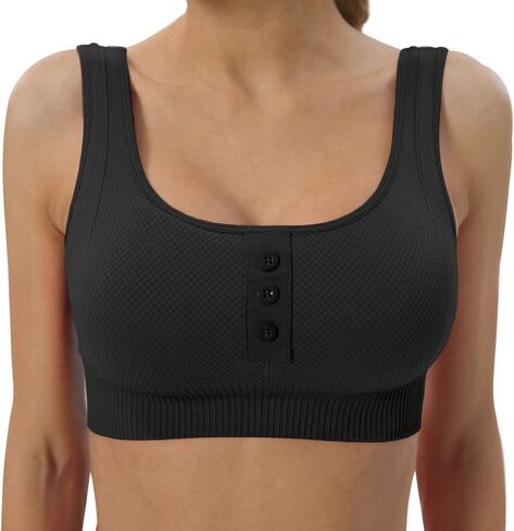 OHYOGA Sports Bras for Women Seamless Sports Bra Workout Crop Tank Tops WJ031 in Kuwait