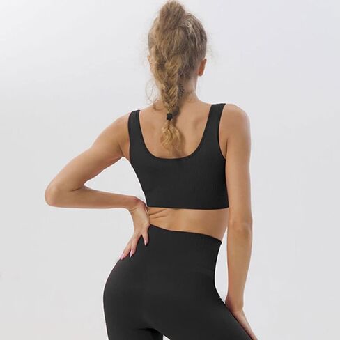 OHYOGA Sports Bras for Women Seamless Sports Bra Workout Crop Tank Tops WJ031 in Kuwait