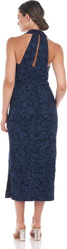 JS Collections Women's Scarlett Wrap Tea Length Dress in Saudi Arabia