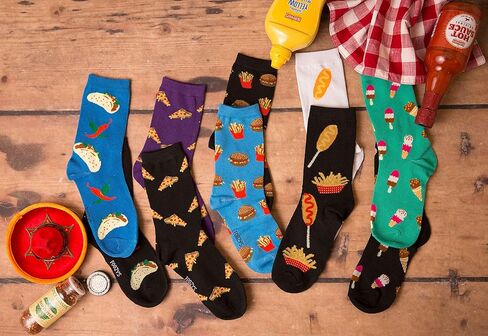 Women’s Crew Socks | Cute Martinis Food & Drink Novelty Socks | 2 Pair in Saudi Arabia