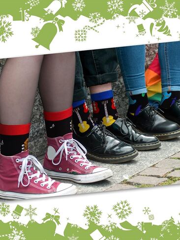 4 ازواج من جوارب الهالوين المبتكرة جوارب عطلة جوارب اليقطين الغذاء الحصان هدية للرجال النساء عيد الشكر عيد الميلاد، نمط الجيتار، 0, نمط الجيتار, 0 in Kuwait