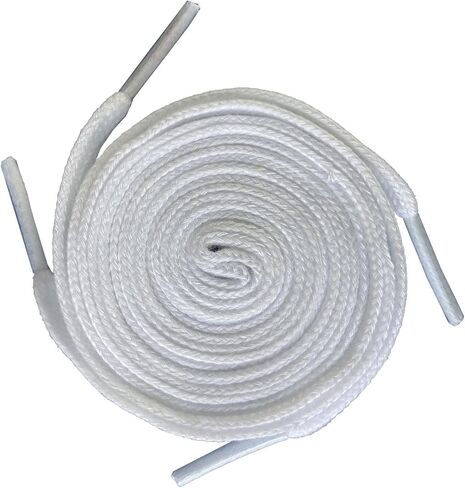 Flat Shoelaces Wide Cotton Hollow Thick Shoe laces Athletic Shoe Laces Pants Lace Strings 2 Pair in Saudi Arabia