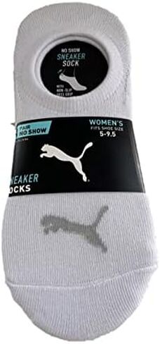 جوارب رياضية نسائية من PUMA مكونة من 8 أزواج - مقاس 5-9.5 in Saudi Arabia