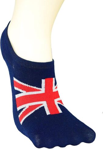3 Pairs Unisex Invisible American Flag Socks Ankle Socks Union Jack Patriotic Low Cut Sock in Kuwait