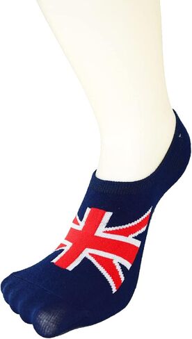 3 Pairs Unisex Invisible American Flag Socks Ankle Socks Union Jack Patriotic Low Cut Sock in Kuwait