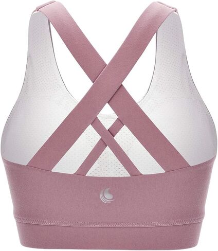 Sports Bras for Women High Support Criss-Cross Workout Bras Running Yoga Padded in Kuwait