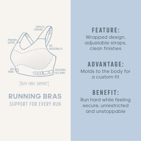 adidas Women's Training High Support Good Level Bra in Saudi Arabia