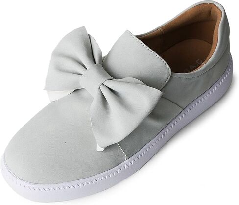 J. Adams Wally Platform Sneakers for Women - Comfortable Slip On Shoes with Bow in Kuwait