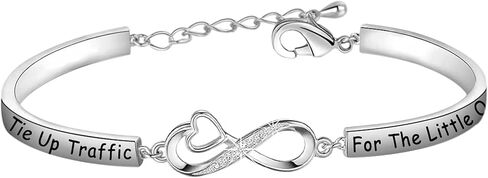 CENWA Crossing Guard Gift Crossing Guard Jewelry I Tie Up Traffic For The Little Ones Bracelet Lollipop Lady Gift in Saudi Arabia