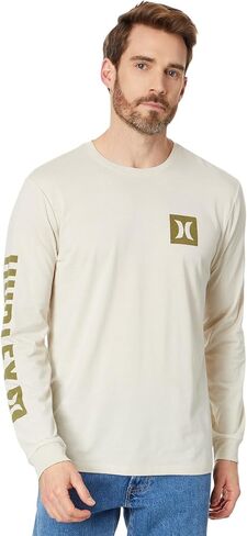 Hurley The Box Long Sleeve Tee Bone XL in Saudi Arabia