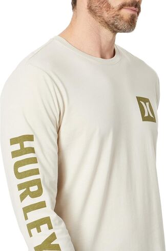 Hurley The Box Long Sleeve Tee Bone XL in Saudi Arabia