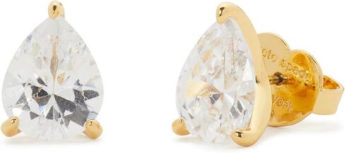 Kate Spade New York Womens Brilliant Statements Studs Earrings Clear/Gold One Size in Saudi Arabia