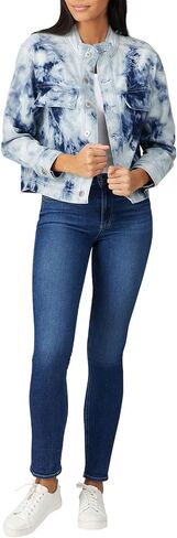 FIFTEEN TWENTY Rent the Runway Pre-Loved Blue Tie Dye Jacket, Blue, X-Small in Saudi Arabia