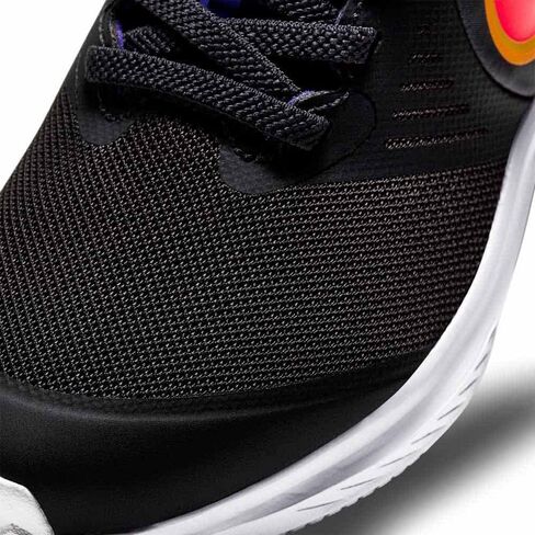 Nike Kids Star Runner 2 (GS) Sneaker (Black/Flame, 11) in Saudi Arabia