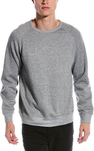 Slate & Stone Men’s Raglan Crewneck Top, Long Sleeve Pullover T-Shirt for Men, Men’s Athletic Cotton Sweatshirts in Saudi Arabia