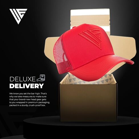 قبعة خلفية شبكية عصرية من Urban Effort - قبعة بيسبول 5-Panel قبعة سائق الشاحنة للنساء - قبعة Snapback عصرية للأماكن الخارجية in Saudi Arabia
