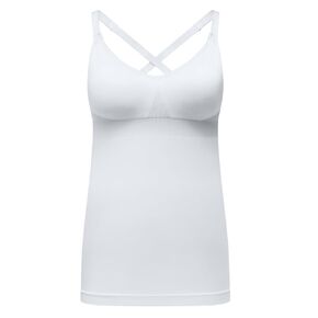 Bravado Bravado Designs Womens Maternity Body Silk Seamless Nursing Cami White , 1 Lb