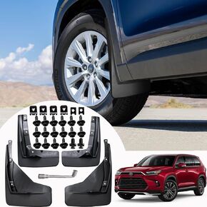 Mud Flaps for Chevrolet Colorado 2023 2024 - NO Need to Drill Holes, Wheel Lip Molding Front & Rear Splash Guard for Chevy Colorado w/o Fender Flares 2023 2024 Exterior Accessories (4PCS)