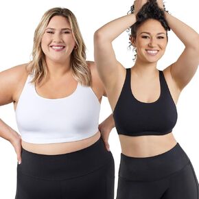 LEADING LADY Sports Bra for Women - The Serena Wirefree Sports Bra