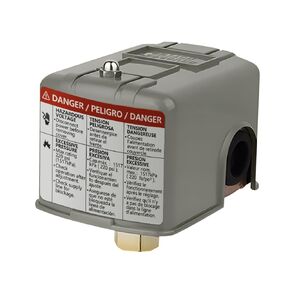 Water Pressure Switch 30-50 psi Well Pump Pressure Switch Electric Auto Control Adjustable Differential 1/4" Female NPT